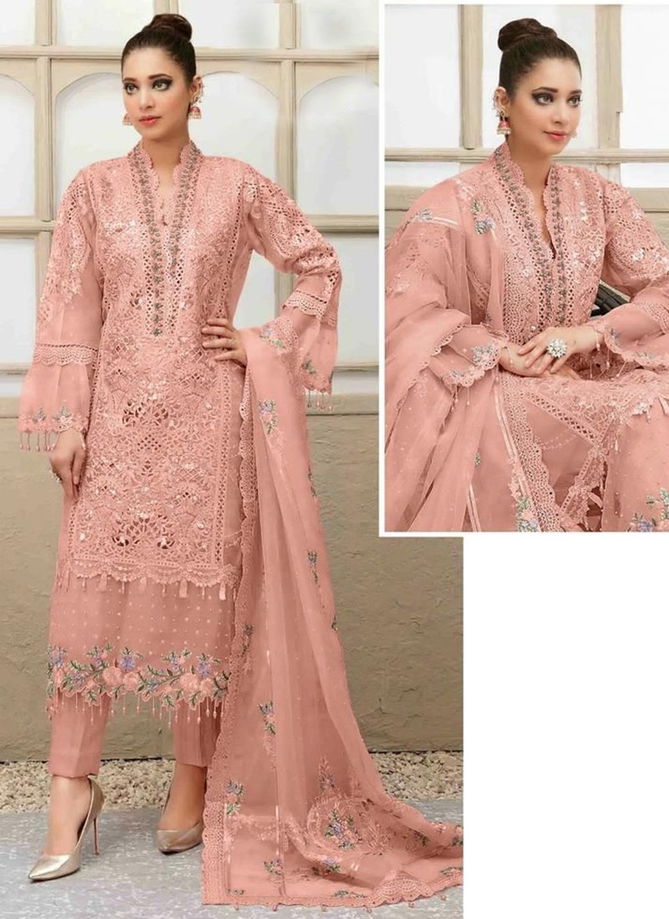 Peach Colour Tawakkal Vol 3 AL Khushbu New Latest Designer Ethnic wear Pakistani Salwar Suit Collection 3028 C